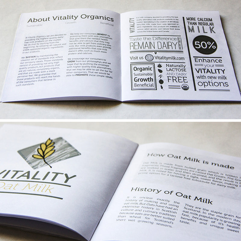 Vitality Milk - Guide Book Interior