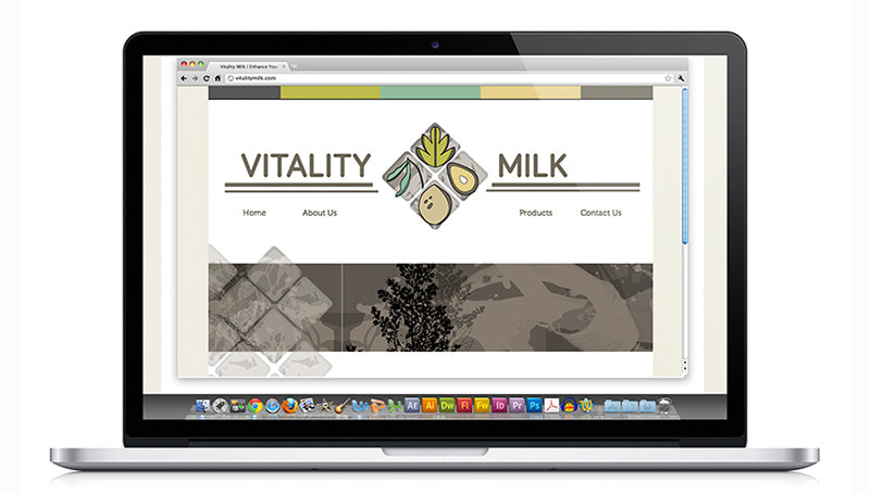 Vitality Milk - Website