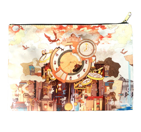 Clockwork City - Zippered Bag
