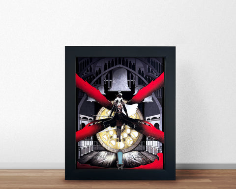Lady Maria - Mini Shadowbox Art