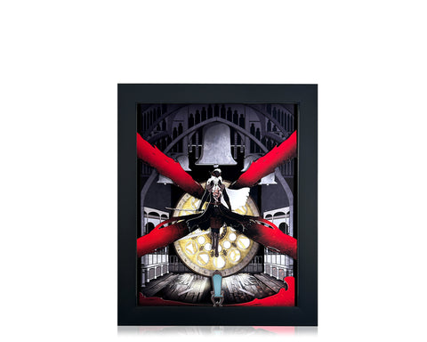 Lady Maria - Mini Shadowbox Art