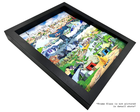 Baldur's Gate 3 - Mini Shadowbox Art