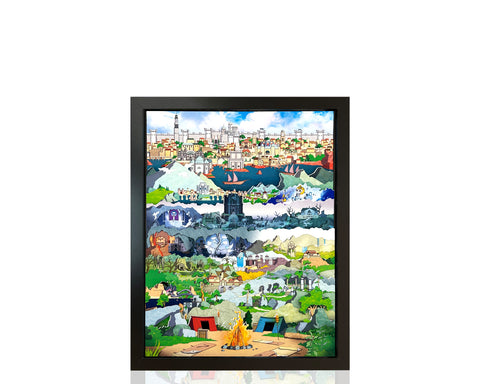 Baldur's Gate 3 - Mini Shadowbox Art