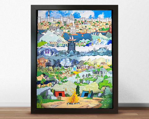 Baldur's Gate 3 - Shadowbox Art