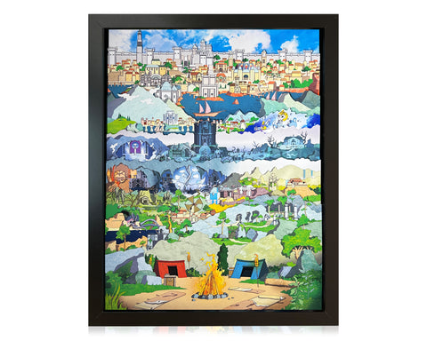 Baldur's Gate 3 - Shadowbox Art