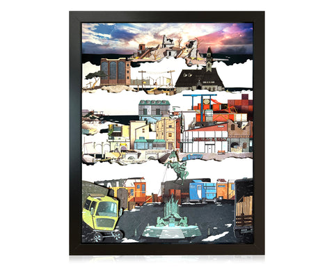 Disco Elysium - Shadowbox Art