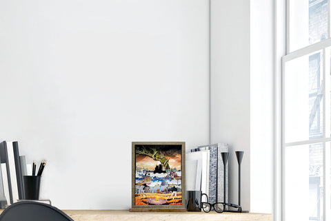 Realm of Shadow - Mini Shadowbox Art