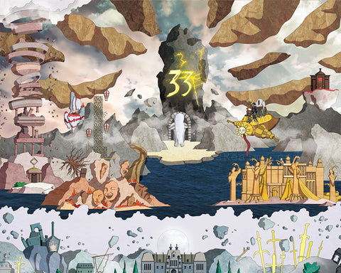 Expedition 33 - The Continent - Art Print