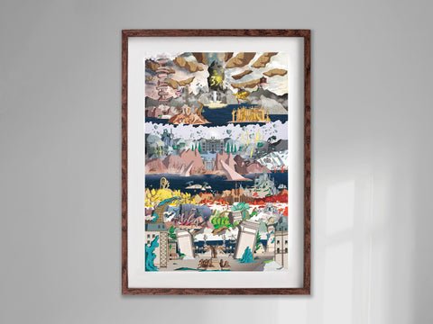 Expedition 33 - The Continent - Art Print