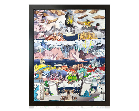 Expedition 33 - The Continent - Shadowbox Art