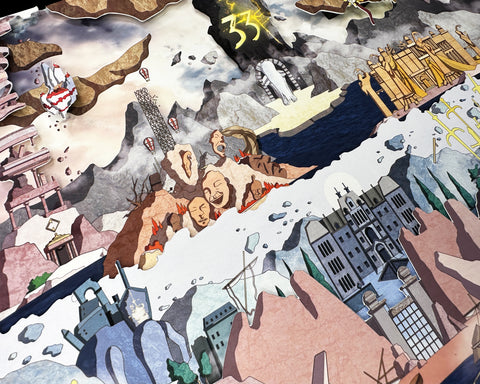 Expedition 33 - The Continent - Shadowbox Art