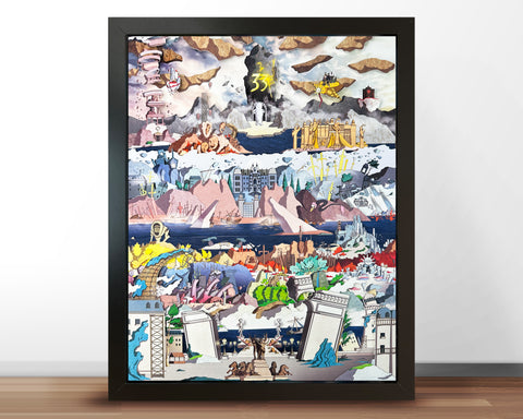 Expedition 33 - The Continent - Shadowbox Art