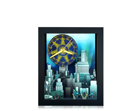Final Fantasy XIV - Amaurot - Mini Shadowbox Art