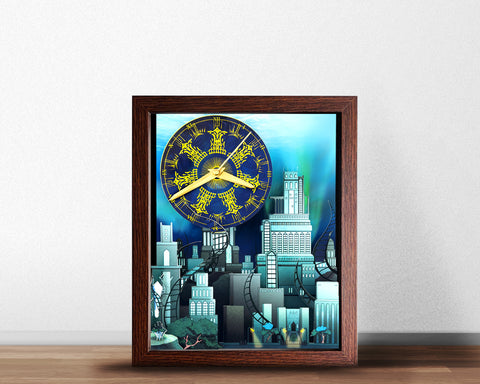 Final Fantasy XIV - Amaurot - Mini Shadowbox Art
