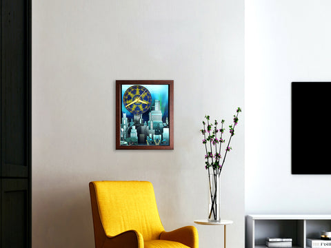 Final Fantasy XIV - Amaurot - Mini Shadowbox Art