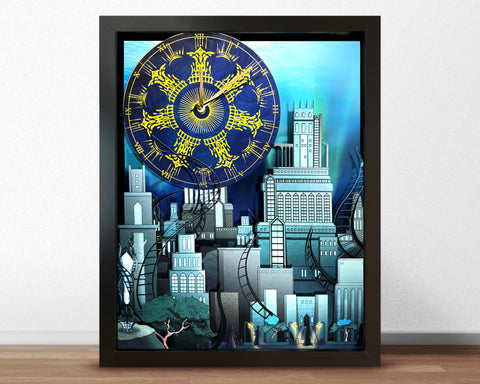 Final Fantasy XIV - Amaurot - Shadowbox Art