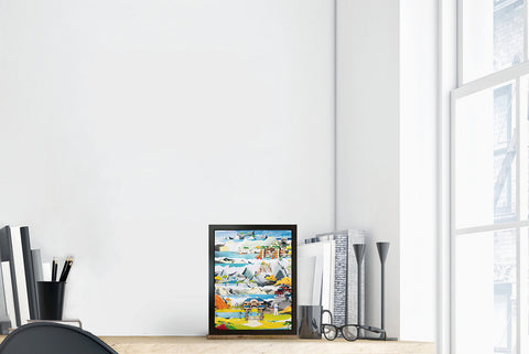Genshin - Liyue - Mini Shadowbox Art