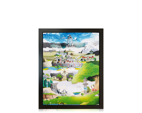 Genshin - Mondstadt - Mini Shadowbox Art
