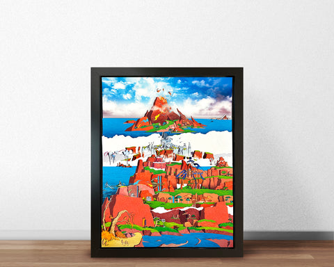 Genshin - Natlan - Mini Shadowbox Art
