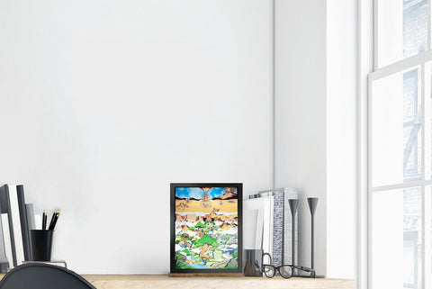 Genshin - Sumeru - Mini Shadowbox Art