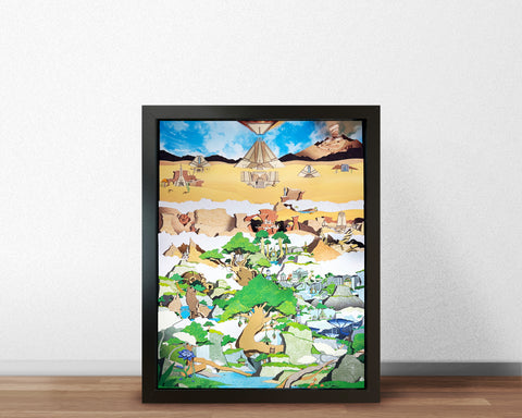 Genshin - Sumeru - Mini Shadowbox Art