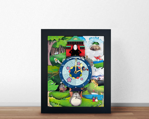 Ghibli - Mini Shadowbox Art