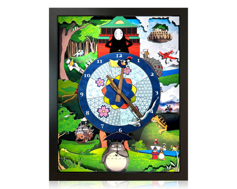 Ghibli - Shadowbox Art