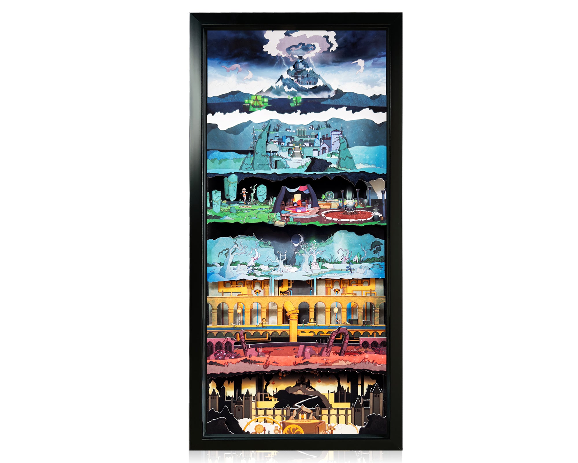 Hades II - Underworld - Shadowbox Artwork– Subconscious Realms
