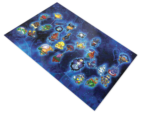 Kingdom Hearts - Celestial Map - Art Print