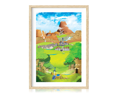 Ocarina of Time - Art Print