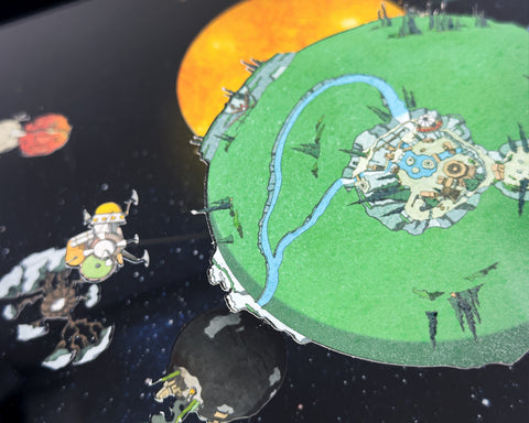 Outer Wilds - Shadowbox Art