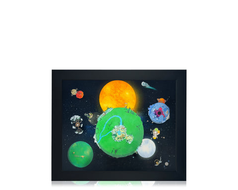Outer Wilds - Shadowbox Art