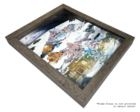 Ashina - Mini Shadowbox Art