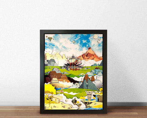 Tears of the Kingdom - Mini Shadowbox Art