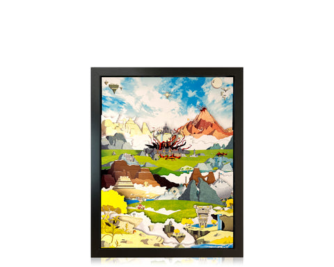 Tears of the Kingdom - Mini Shadowbox Art