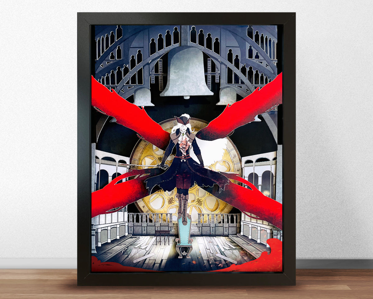 Lady Maria - Shadowbox Art– Subconscious Realms