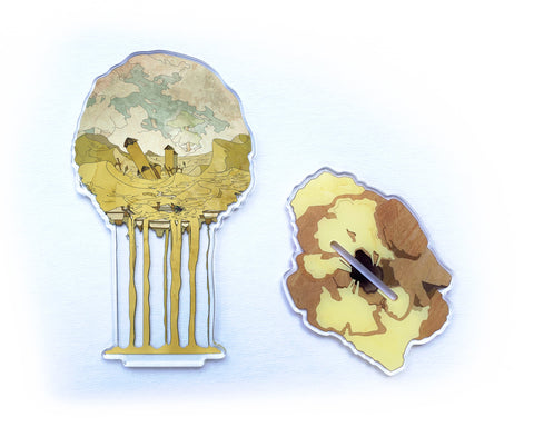 Solemn Sands - Acrylic Standee