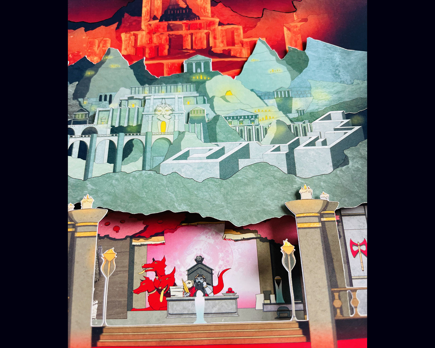 Hades - Underworld - Shadowbox Artwork– Subconscious Realms