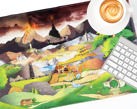 Lord of the Rings - Middle Earth - Desk Mat