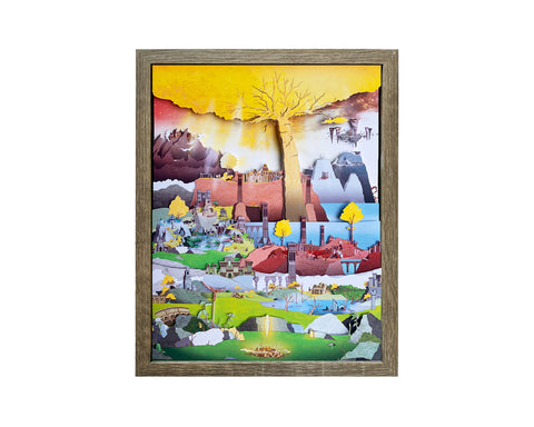 The Lands Between - Mini Shadowbox Art