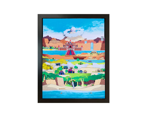 Links Awakening - Mini Shadowbox Artwork