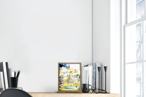 Shadow of the Colossus - Forbidden Lands - Mini Shadowbox Art