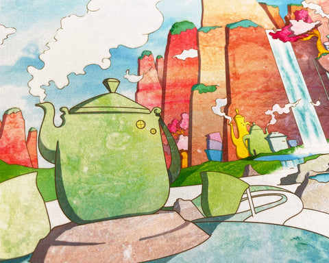 Oolong Coast - Desk Mat