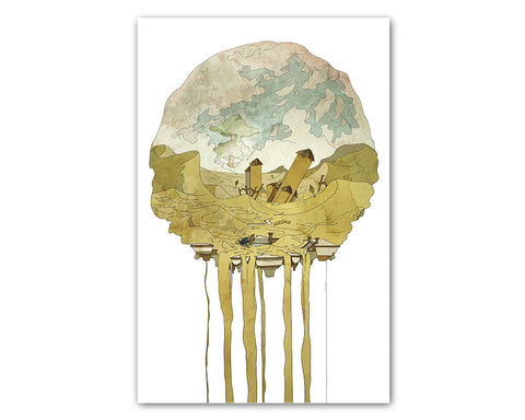 Solemn Sands - Art Print