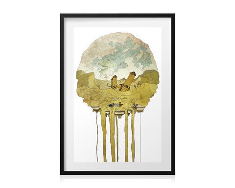 Solemn Sands - Art Print