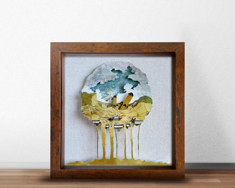 Solemn Sands - Shadowbox Artwork
