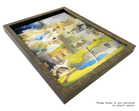 Shadow of the Colossus - Forbidden Lands - Shadowbox Art